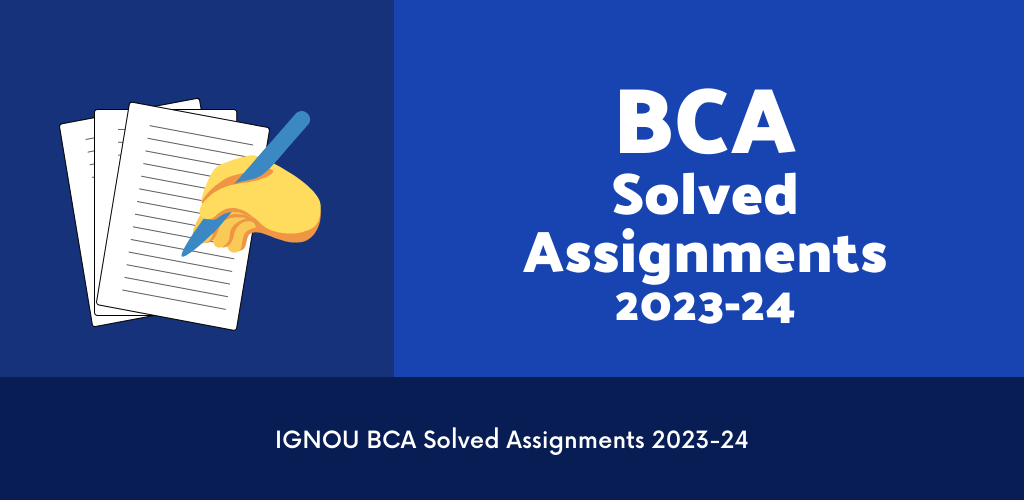 bca solved assignment 2023-24